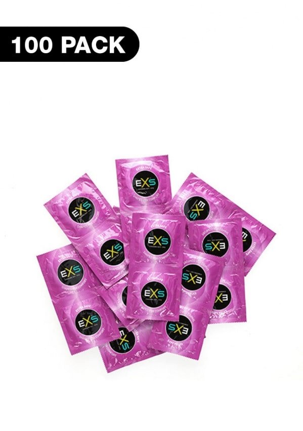 Exs Extra Safe Condooms - Dikker condoom - 100 stuks