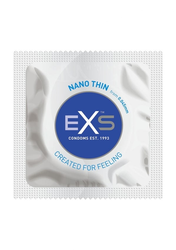 Exs Nano Thin Condooms - Dunste condoom die bestaan - 100 stuks