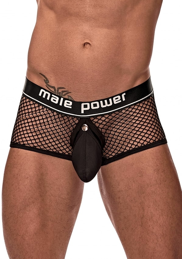 Male Power – Mini Cockring Short – Zwart