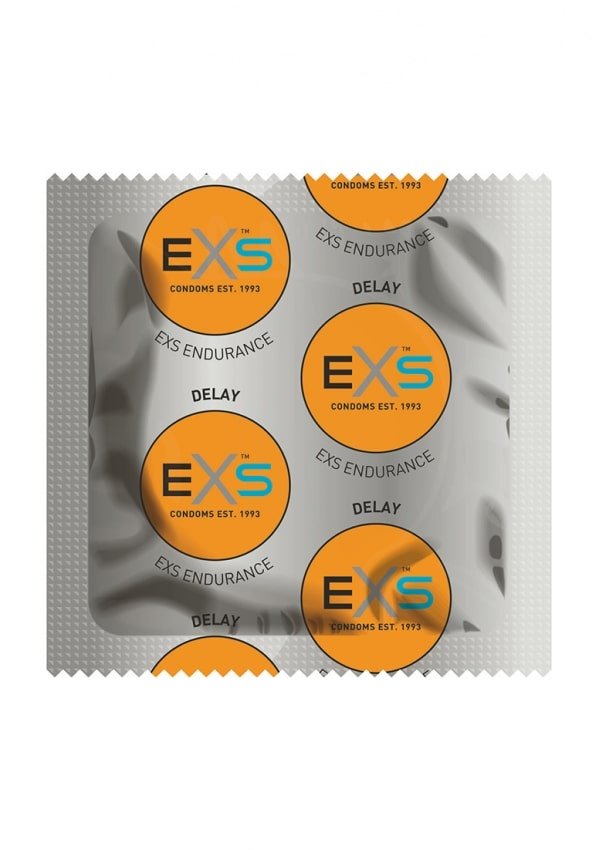 Exs Delay Condooms- Condooms met een orgamse vertragende gel – 12 stuks