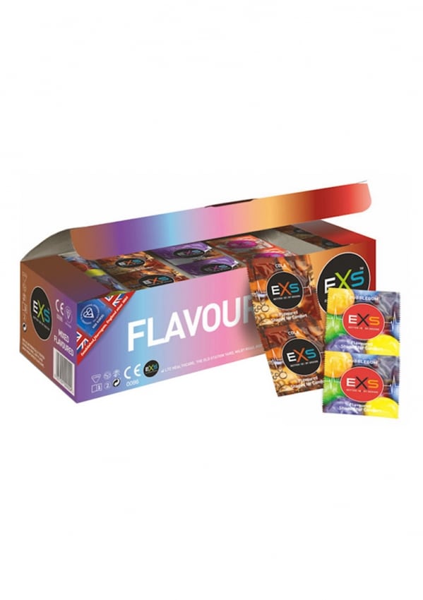 EXS Condooms - Flavoured condooms met smaakjes - 144 stuks
