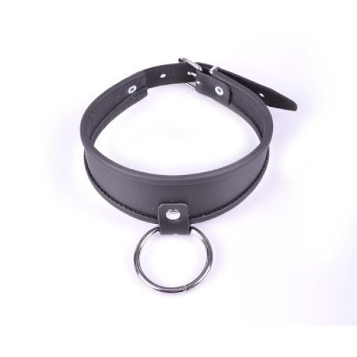 Leather Collar with O ring