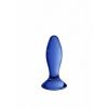 Chrystalino Follower Blue - Glazen Butt Plug