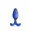 Chrystalino Expert Blue - Glazen Butt Plug
