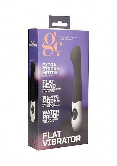 Flat Vibrator - Zwart - Afbeelding 4