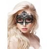 Queen Black Lace Masker - Zwart
