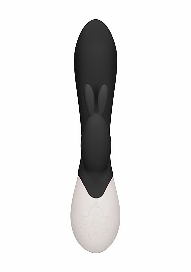 Flame - Rechargeable Heating G-Spot Rabbit Vibrator - Zwart - Afbeelding 4