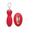Elegance - Dual Vibrating Toy - Purity - Red