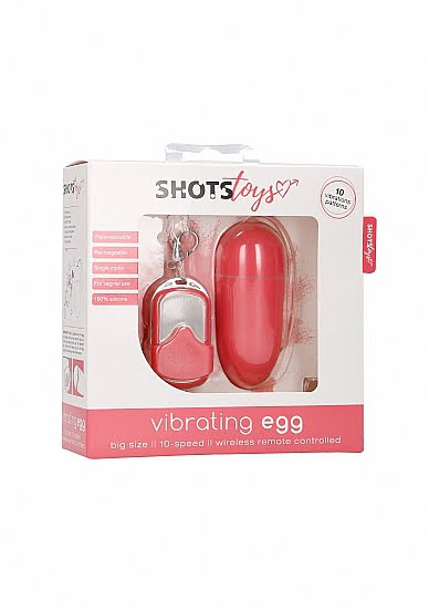Vibrating Egg Big Draadloos – Roze