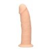 Real Rock - Silicone Dildo zonder Ballen - Blanke huidskleur - 15,3 cm