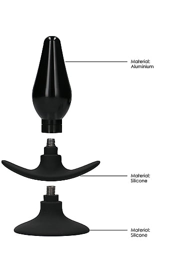 Interchangeable Butt Plug Set - Pointed Medium - Afbeelding 20