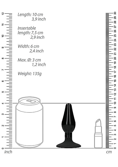 Interchangeable Butt Plug Set - Pointed Medium - Afbeelding 4