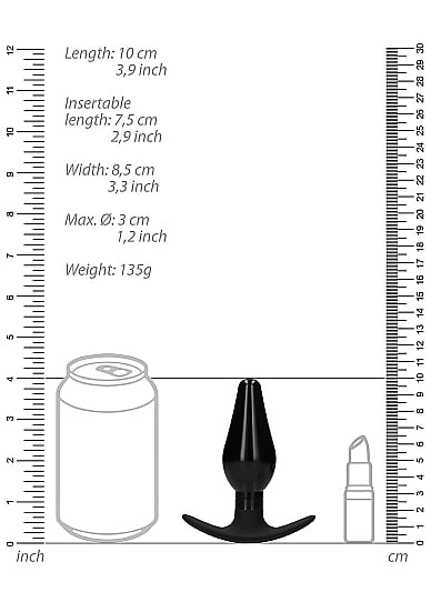 Interchangeable Butt Plug Set - Pointed Medium - Afbeelding 6
