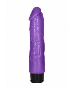 20 CM Lang - Realistic Dildo Vibe - Paars