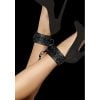 Ouch! Luxury Ankle Cuffs - Zwart