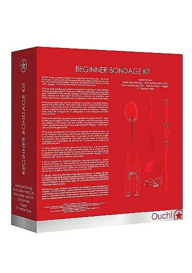 Beginners Bondage Kit - Rood - Afbeelding 4