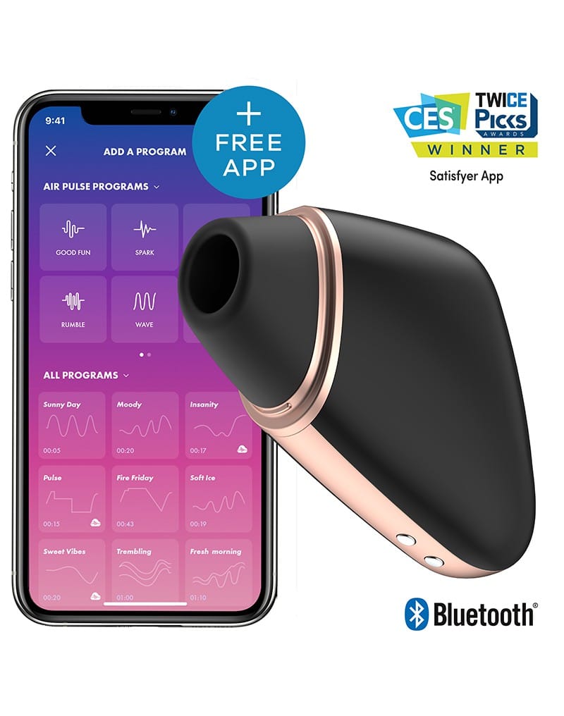 Satisfyer Love Triangle Black / APP Connect