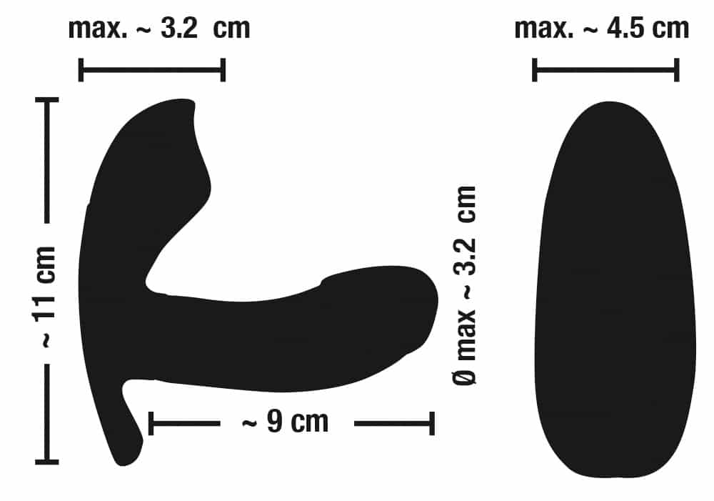 Slip Vibrator met Afstandsbediening voor G-spot en Clitoris