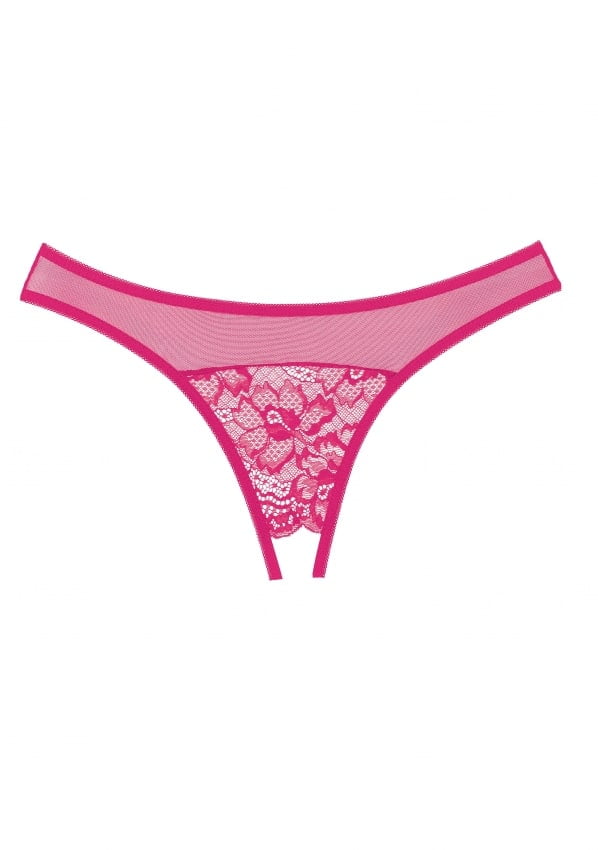 Adore Just A Rumor Panty met Open Kruis – Hot Pink