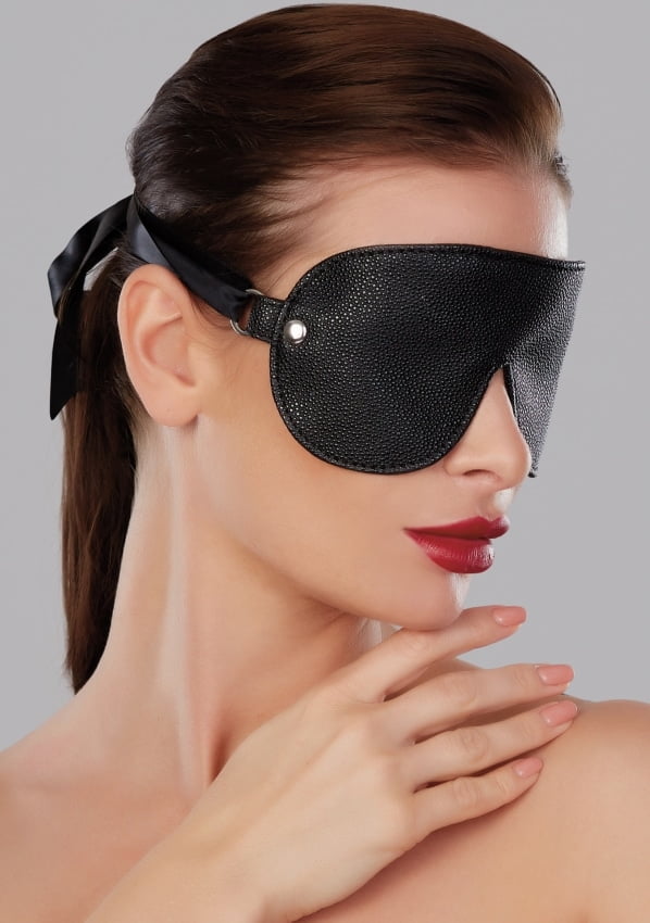 Adore Luxe Bondage masker - Zwart