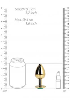 Aluminium Buttplug Large