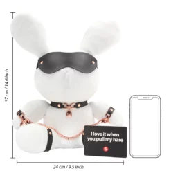 BDSM Knuffel Konijn Wit