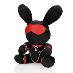 BDSM Knuffel Konijn Zwart