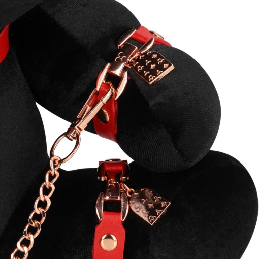 BDSM Knuffel Konijn Zwart
