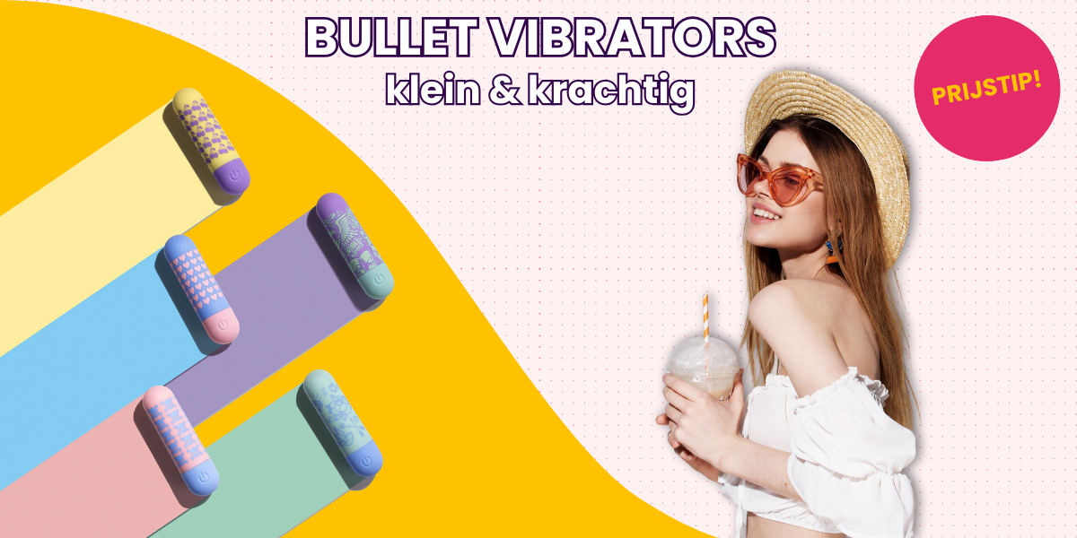 Bullet vibrators zijn goedkope, kleine en krachtige vibrators voor in je handtas.