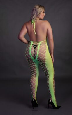Dark Bodystocking met halternek