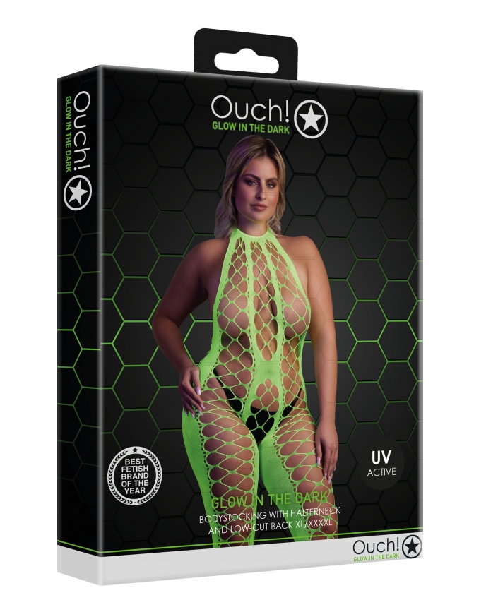 Dark Bodystocking met halternek