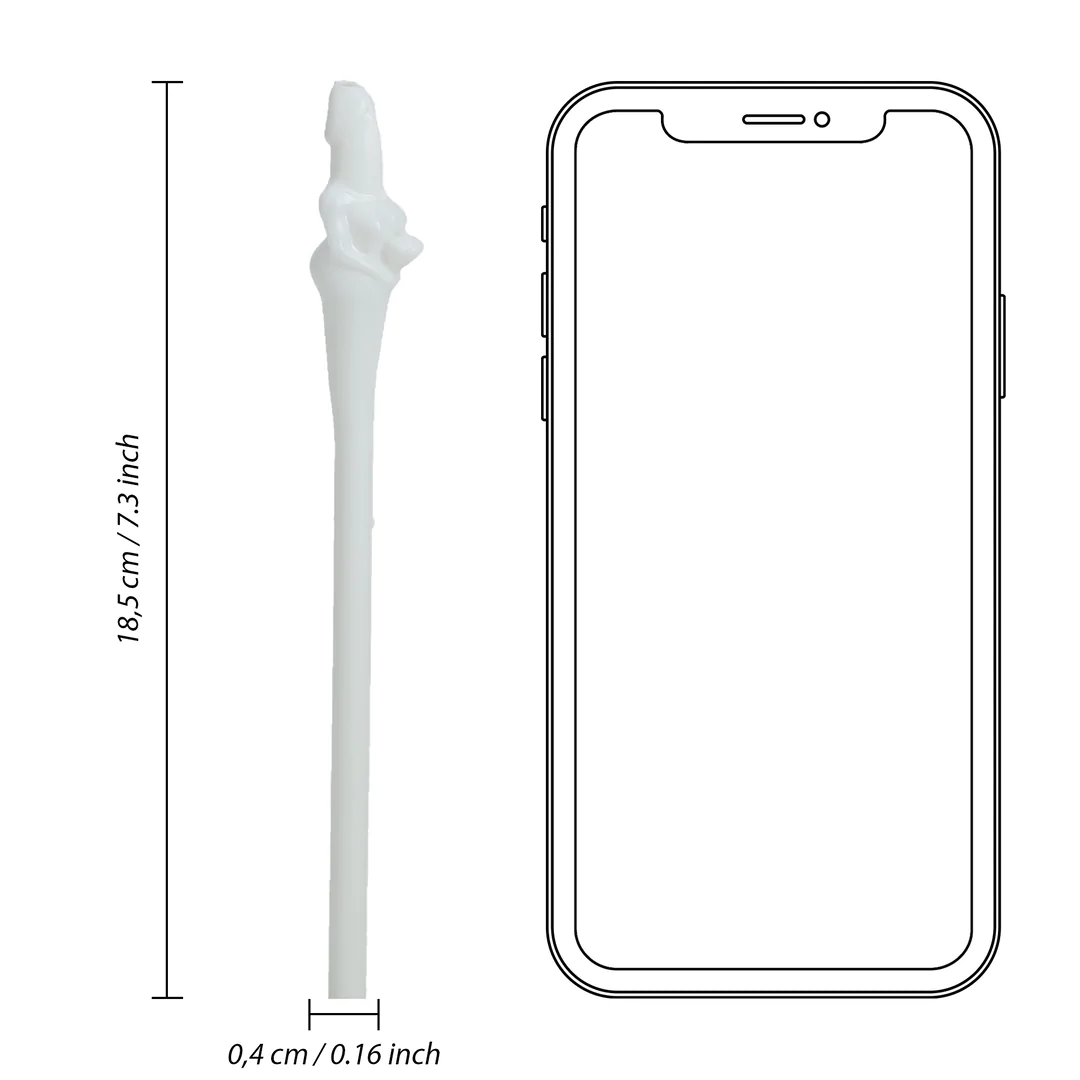 Bruid en Bruidegom Penis Rietjes