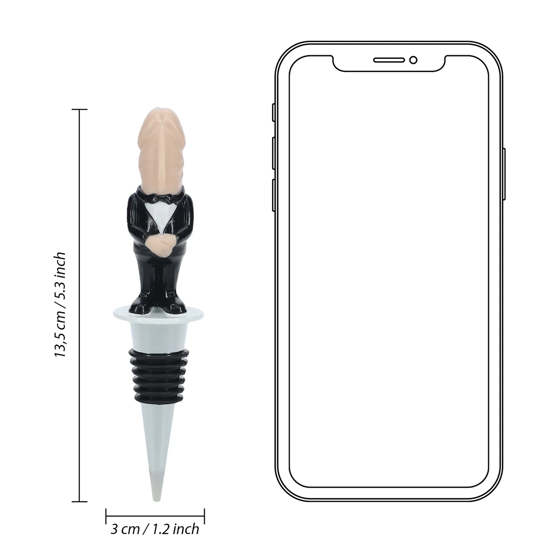 Bruidegom Penis Wijnstopper