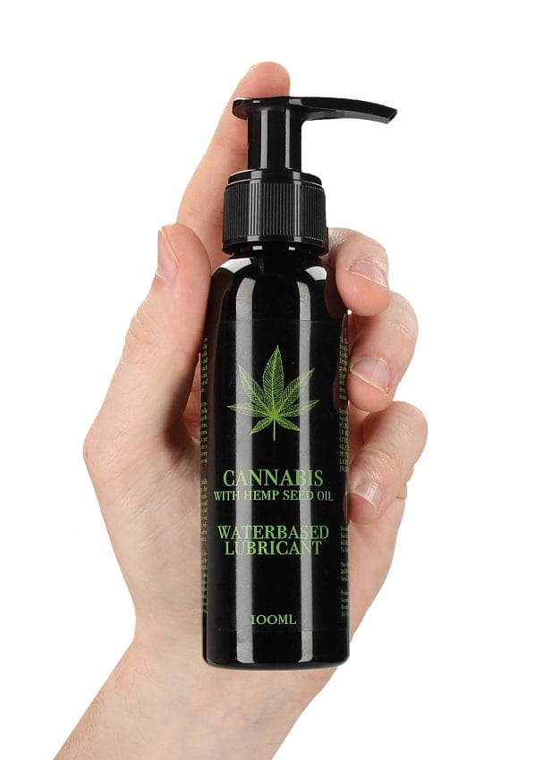 Cannabis met hennepzaadolie - Glijmiddel op waterbasis - 100 ml