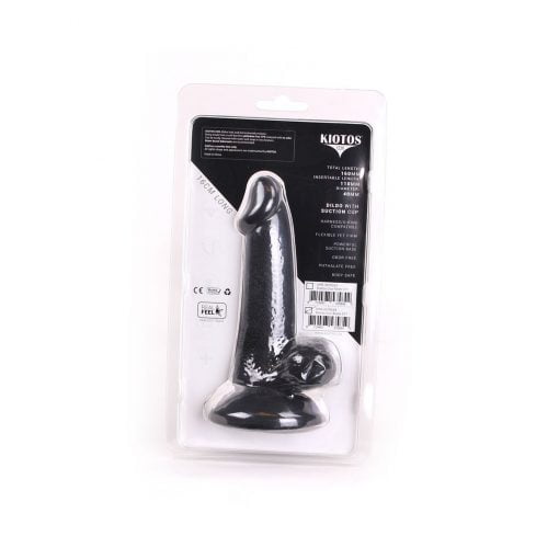 Cox - Realistische dildo van 16 cm - Zwart