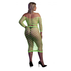 Crop top met lange mouwen en lange rok