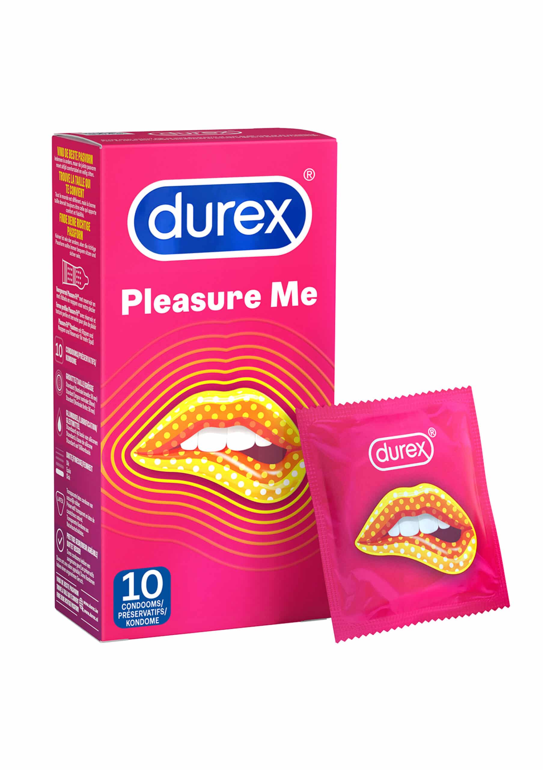 Durex Pleasure Me Condooms - 10 stuks