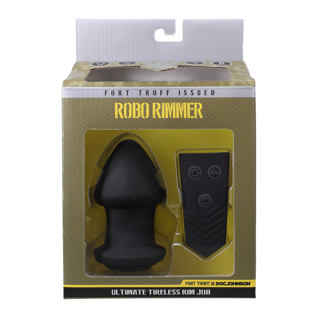 Doc Johnson Robo Rimmer X - Vibrating Butt Plug | Bestel online bij Erotic  Treasure