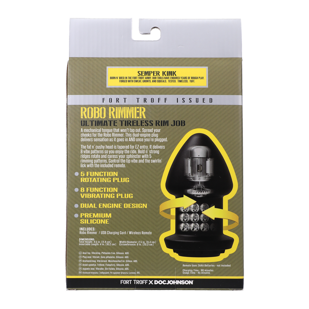doc johnson vibrating butt plug Classic Butt Plug Smooth main image 0