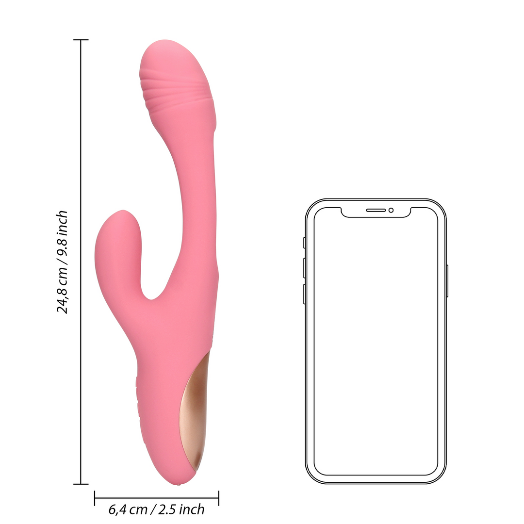 Flapperende G-Spot Rabbit Vibrator