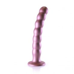 Geribbelde G-spot dildo met zuignap