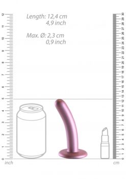 Gladde G-spot dildo met zuignap