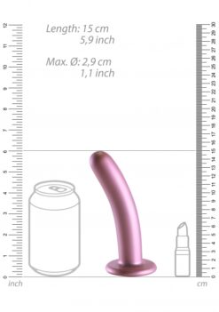 Gladde G-spot dildo met zuignap