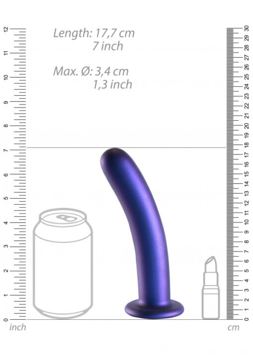 Gladde G-spot dildo met zuignap