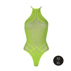 Glow in the Dark Body met halterhals