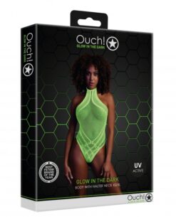 Glow in the Dark Body met halterhals