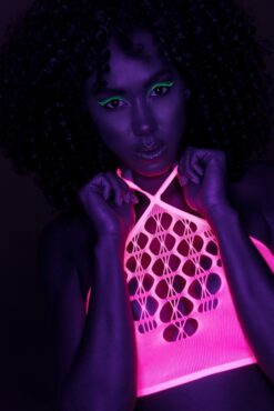 Glow in the Dark Topje met kousen