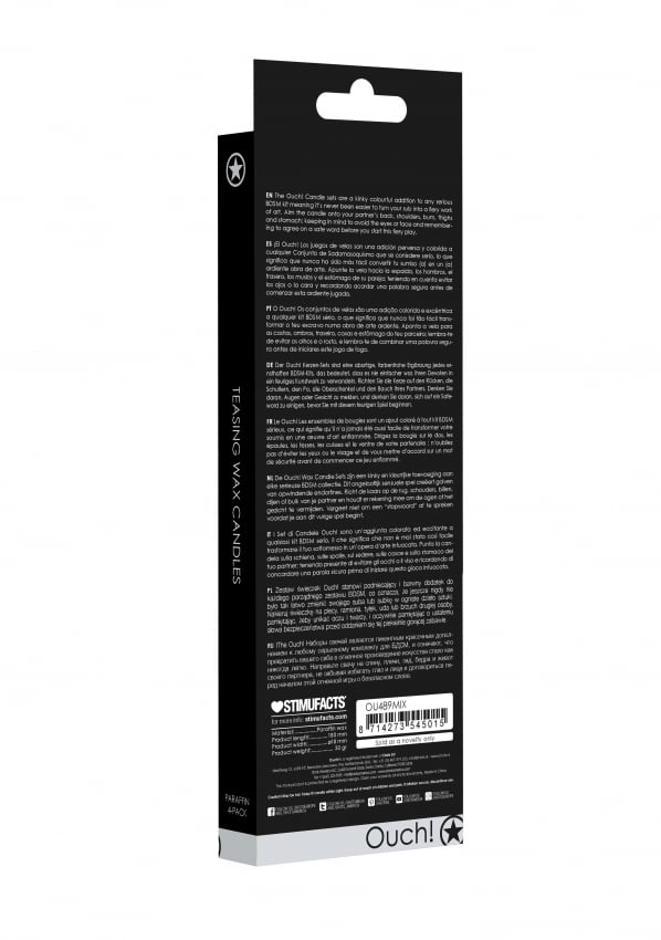 Hot Wax Kaarsen Groot model - Mix Kleuren