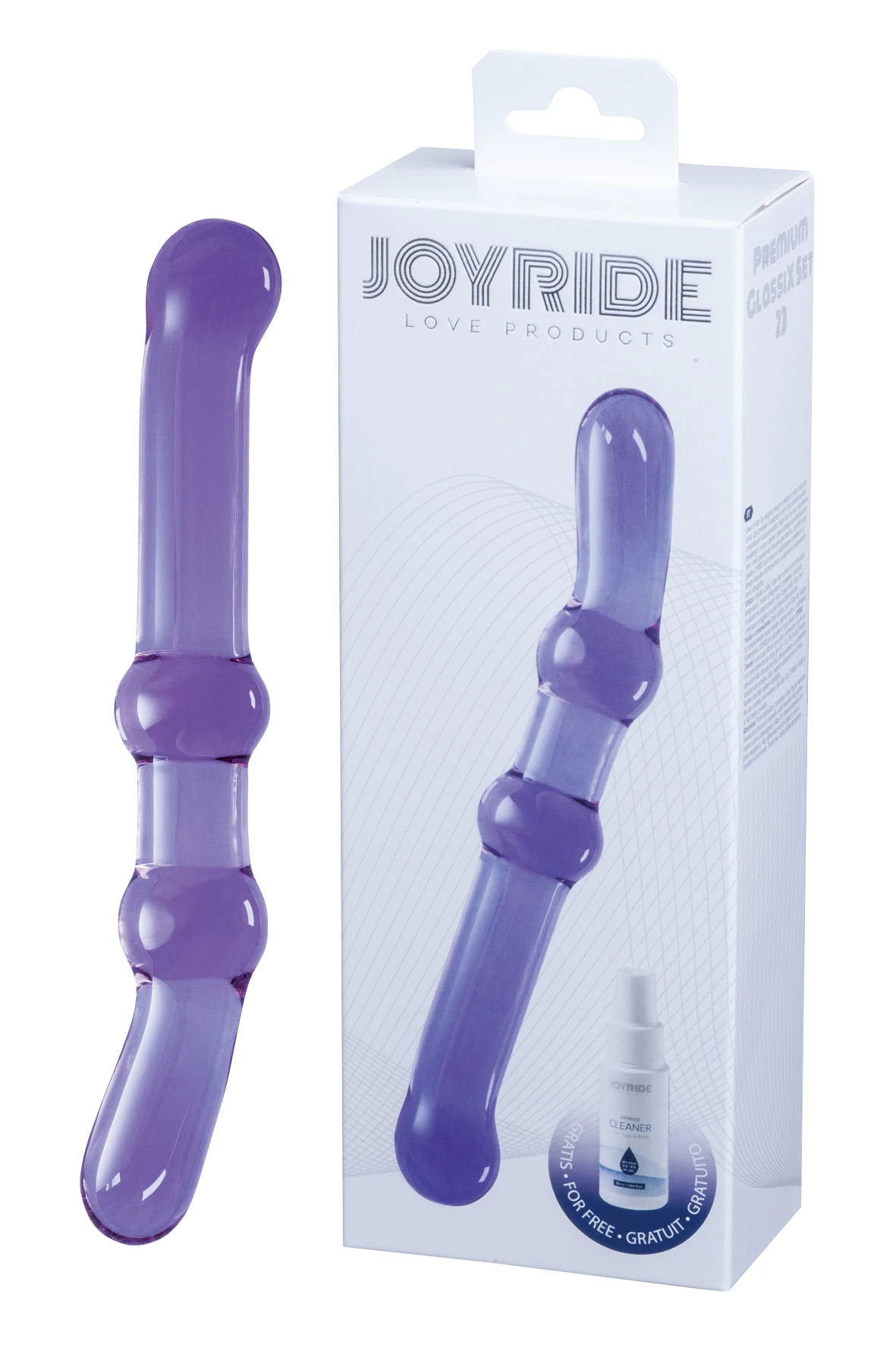 Joyride – Glazen Dildo voor vagina en Anaal foto