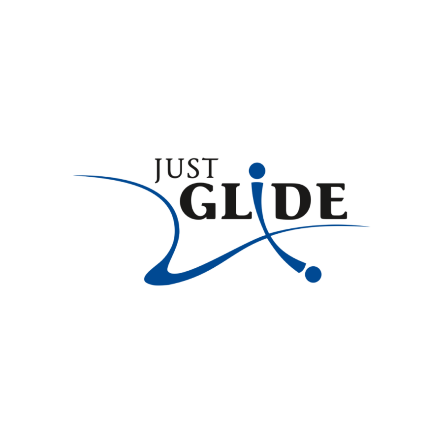 Just Glide logo